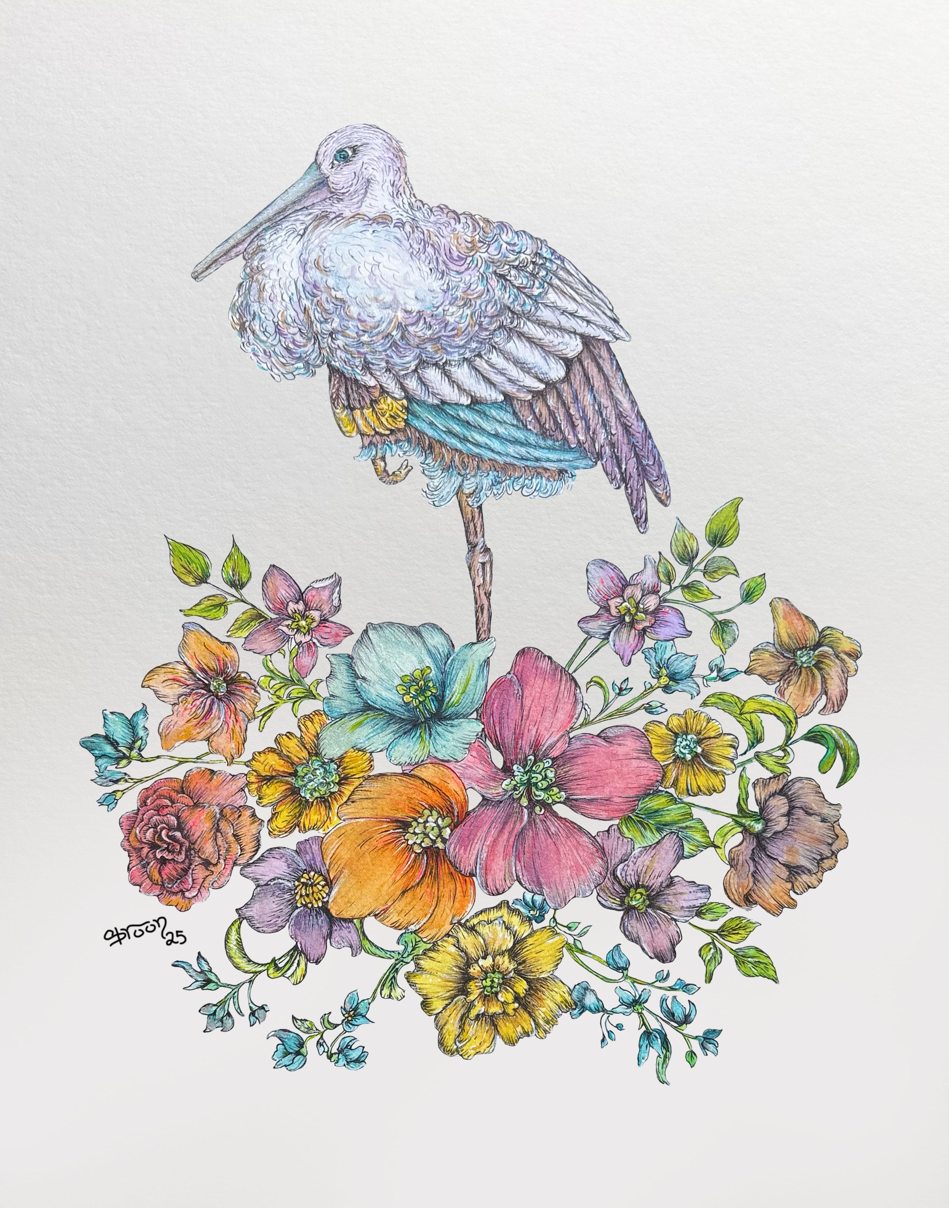 Confidence,  archival limited edition signed poster print