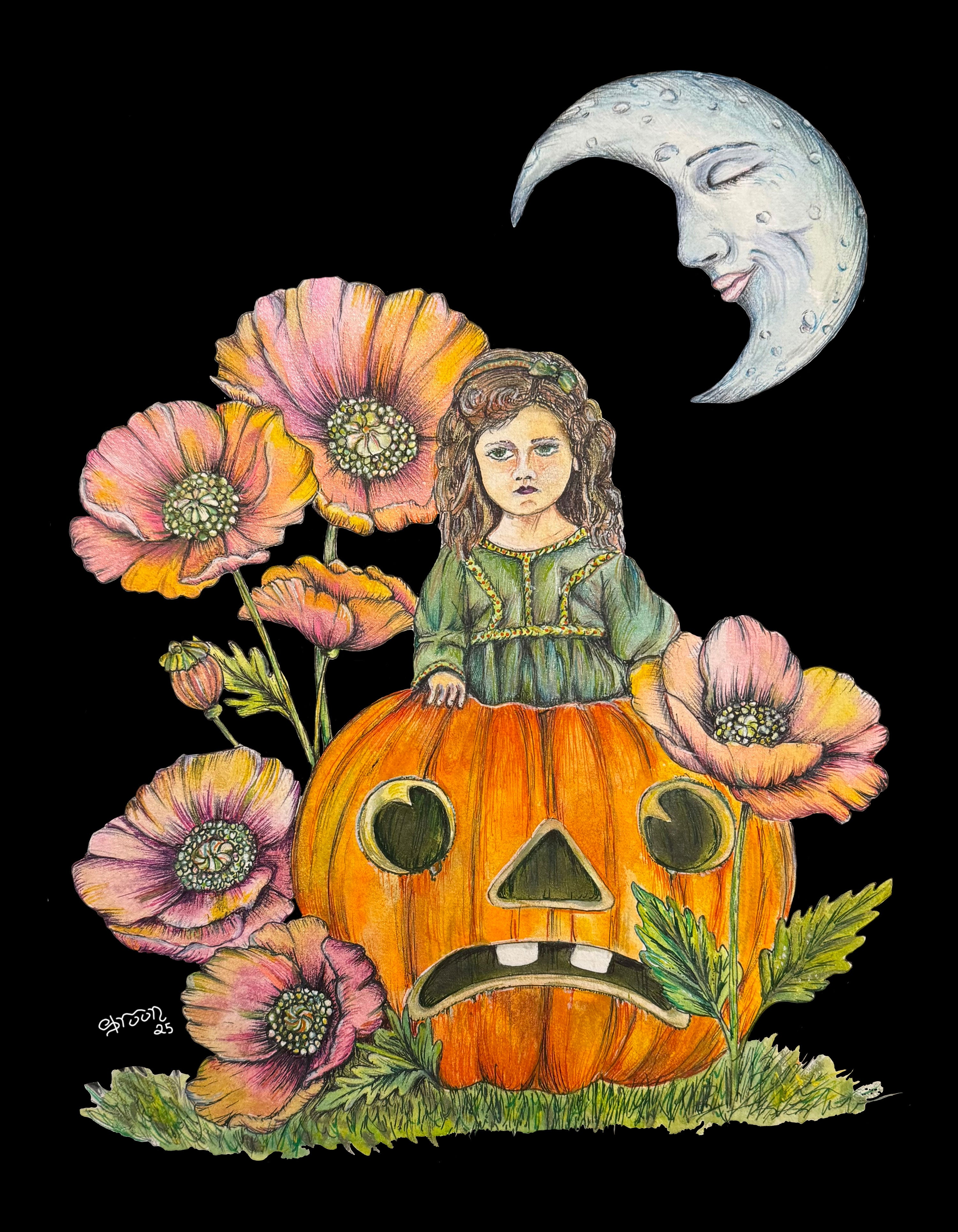 Born 13,  archival limited edition signed print