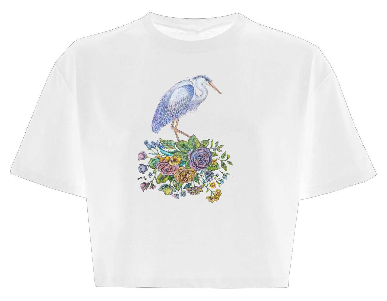 Up To Something 100% Cotton Cropped top