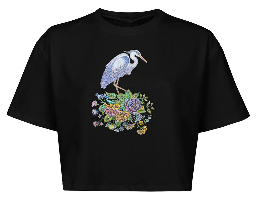 Up To Something 100% Cotton Cropped top